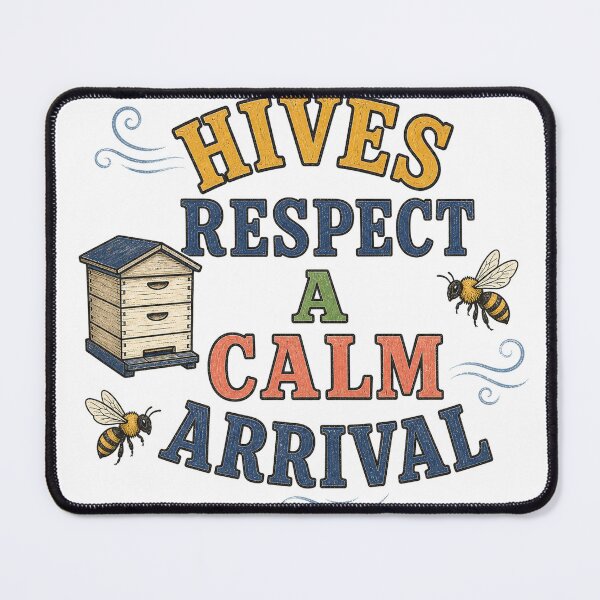 Item preview, Hives Respect A Calm Arrival designed and sold by aihrgdesign.