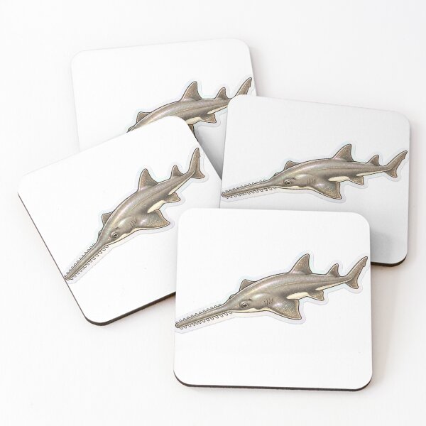Item preview, Sawfish Sparkle Holographic Marine Life Art designed and sold by KenworksDigital.