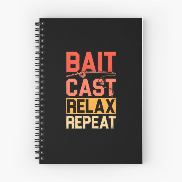 Item preview, Bait Cast Relax Repeat Fishing Rod Reel Angler Hobby designed and sold by vitoloda.