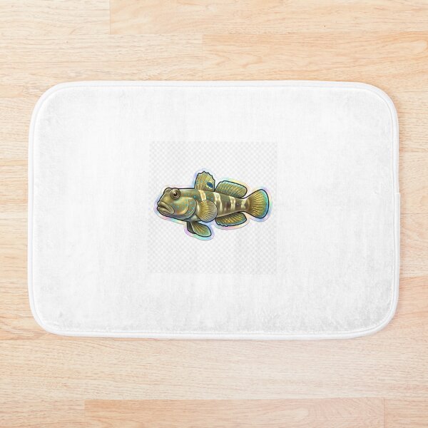 Item preview, Yellow Watchman Goby Holographic Reef Sticker designed and sold by KenworksDigital.