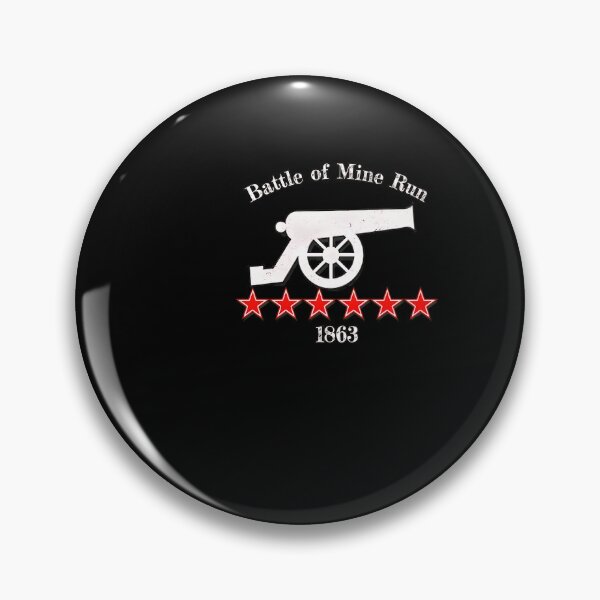 Item preview, Battle of Mine Run 1863 Cannon Stars Design designed and sold by vitoloda.