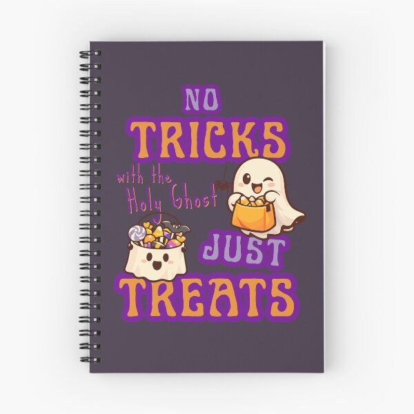 Item preview, Vintage Halloween Cute Ghost Retro Trick or Treat Holy Sprit Spooky Season Christian  designed and sold by Forevermore.