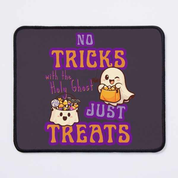Item preview, Vintage Halloween Cute Ghost Retro Trick or Treat Holy Sprit Spooky Season Christian designed and sold by Forevermore.