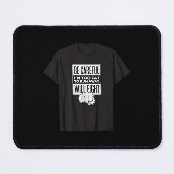 Item preview, Be Careful Im Too Fat To Run Away MMA Gloves Graphic designed and sold by vitoloda.