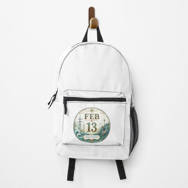 Item preview, February 13 Energy Birthday Inspirational Design designed and sold by LunaMoments.
