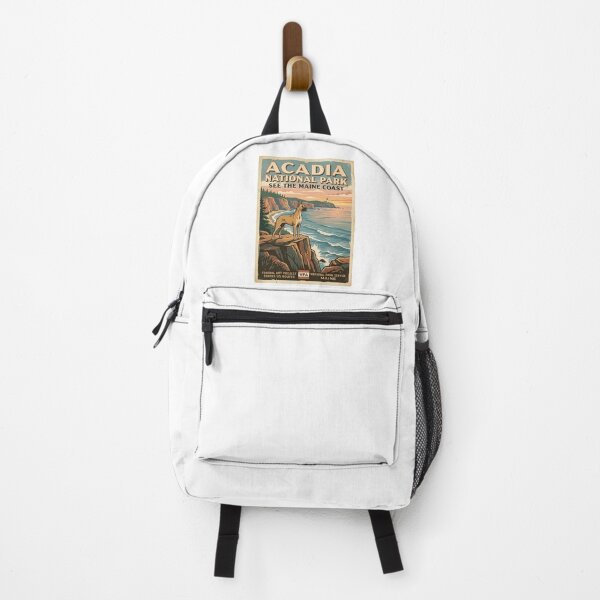 Item preview, Great Dane Coastal Cliff Vintage Poster designed and sold by PictoVibe.