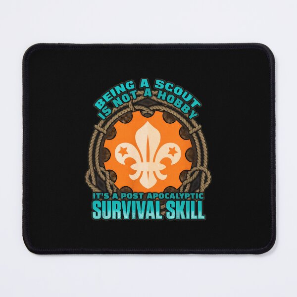 Item preview, Being A Scout Survival Skill Post Apocalyptic Emblem designed and sold by morckdene.