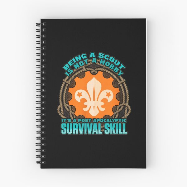 Item preview, Being A Scout Survival Skill Post Apocalyptic Emblem designed and sold by morckdene.