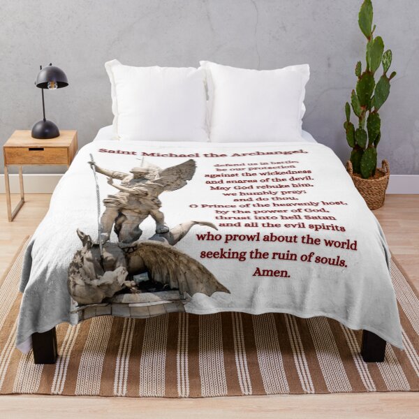 Item preview, Saint Michael Prayer designed and sold by CatholicConcept.