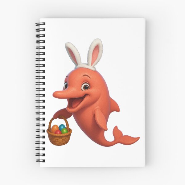 Item preview, Amazon River Dolphin Easter Bunny designed and sold by Sillytoe.