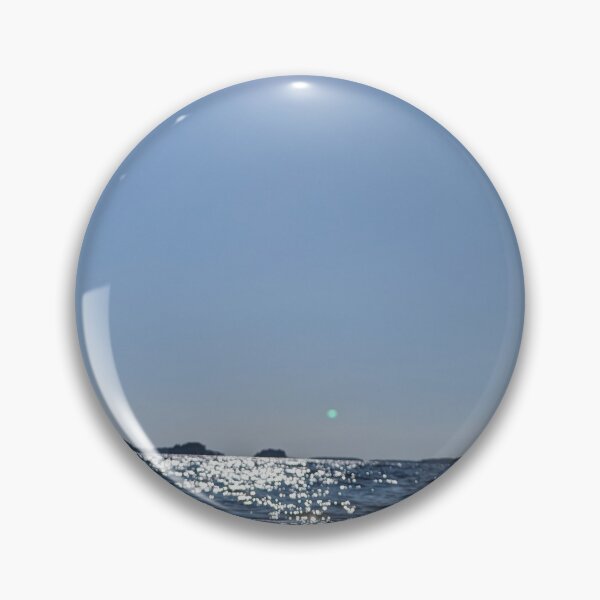 Item preview, Sun Flare Over Choppy Lake Water designed and sold by Adventure Ambience Studio.