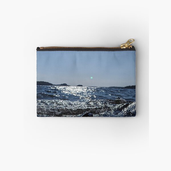 Item preview, Sun Flare Over Choppy Lake Water designed and sold by Adventure Ambience Studio.