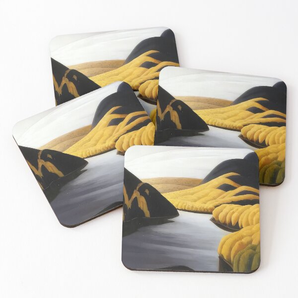 Item preview, Golden Hills Beside River designed and sold by BrandsDesigns.