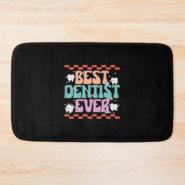 Item preview, Best Dentist Ever Retro Groovy Teeth Dental designed and sold by dabero.