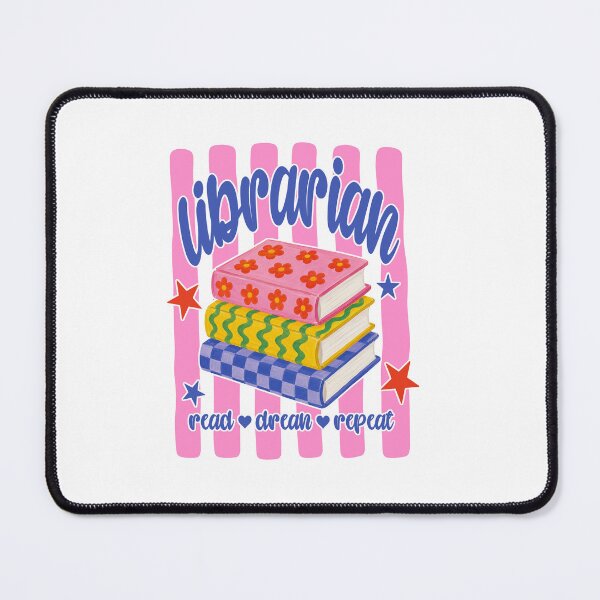 Item preview, Stripes Librarian Read Dream Repeat designed and sold by vintagearttee.