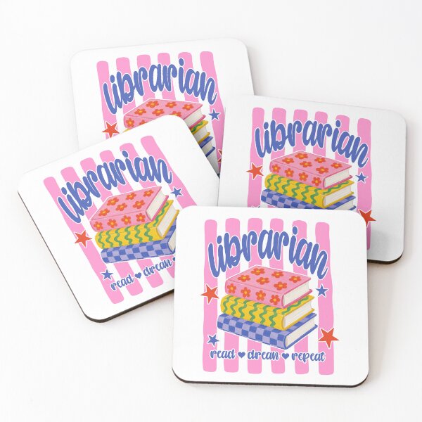 Item preview, Stripes Librarian Read Dream Repeat designed and sold by vintagearttee.