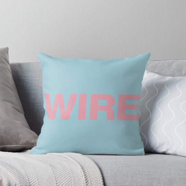 Item preview, Wire Band Minimalist Typography Post-Punk Music Art designed and sold by Lifer Art and Design.