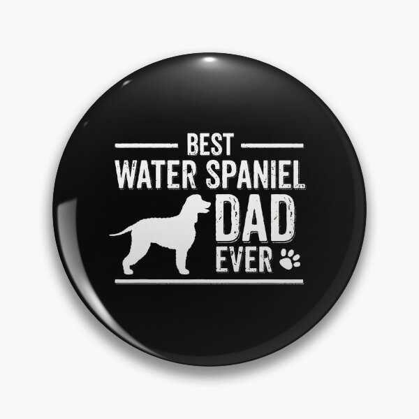 Item preview, Best Water Spaniel Dad Ever Dog Silhouette designed and sold by vitoloda.