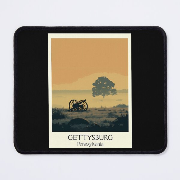 Item preview, Gettysburg Pennsylvania Vintage Travel Poster designed and sold by AlysiaAguiar.