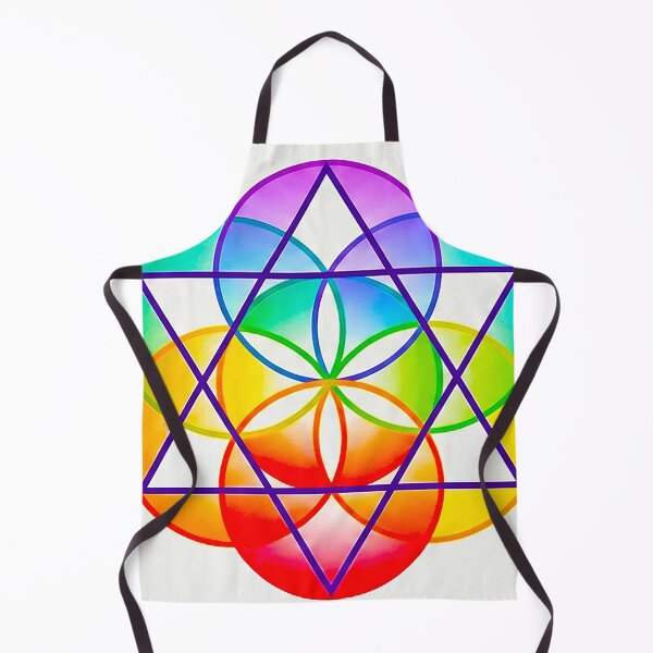 Item preview, Six pointed star with the seed of life designed and sold by Rossi0 .