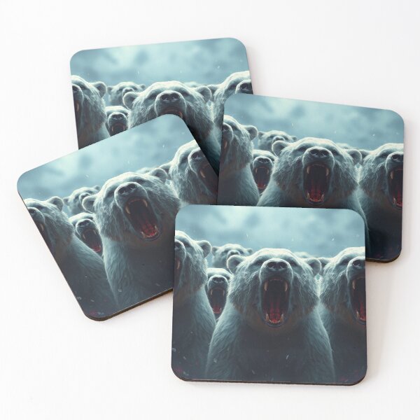Item preview, Roaring Polar Bear designed and sold by pUNKnown.