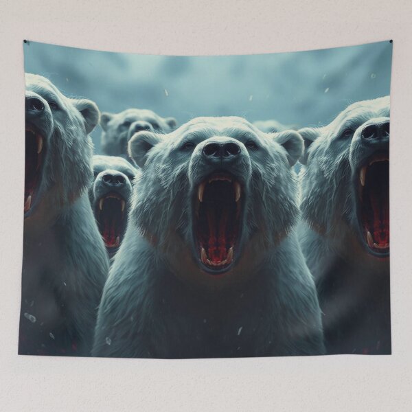 Item preview, Roaring Polar Bear designed and sold by pUNKnown.