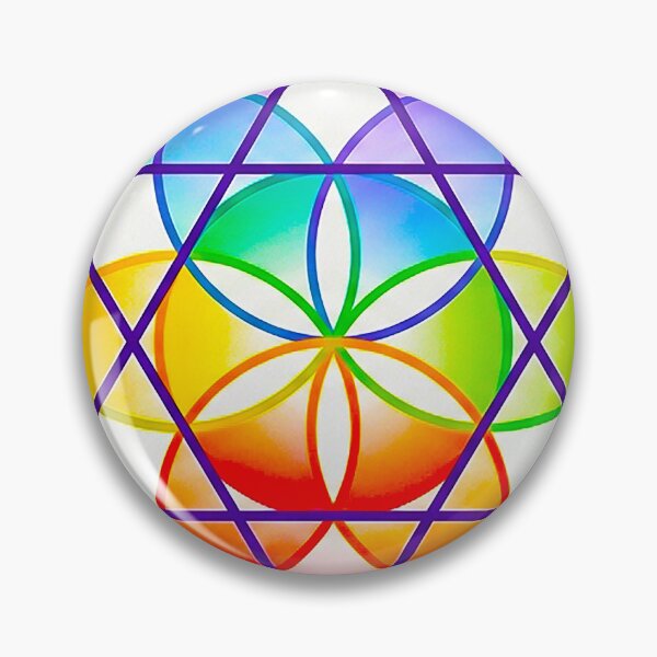 Item preview, Six pointed star with the seed of life designed and sold by Rossi0 .