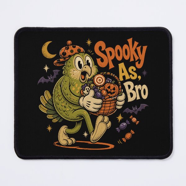 Item preview, Spooky As Bro Halloween Kakapo Bird NZ Slang designed and sold by MvuuStudio.