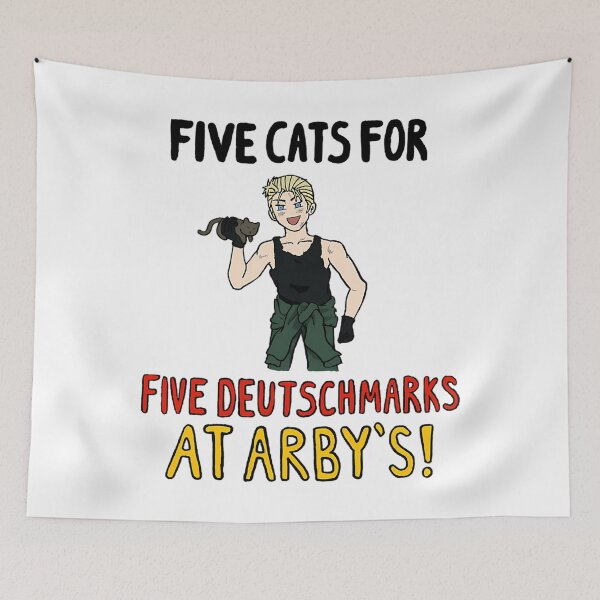 Item preview, Five Cats For Five Deutsch Marks designed and sold by AlysiaAguiar.