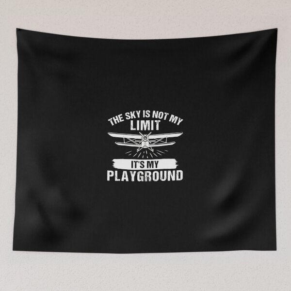 Item preview, Biplane Sky Playground Aviation Graphic designed and sold by morckdene.