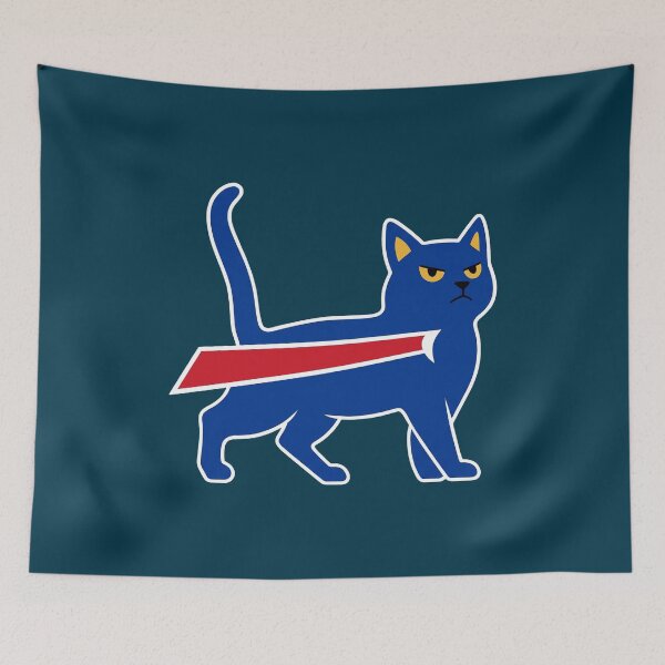 Item preview,  Blue Cat Banner designed and sold by MeredithFo.