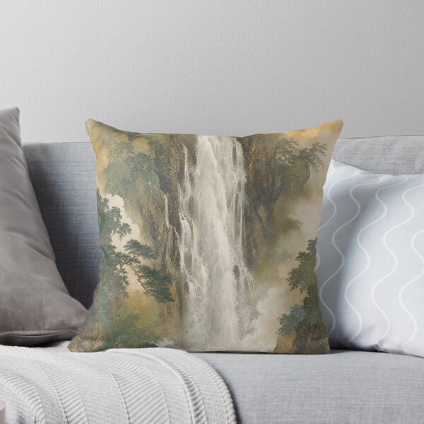 Item preview, Japanese Style Waterfall designed and sold by Artnovalty.redbubble.com.