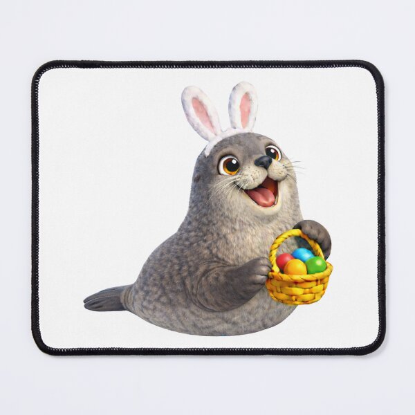 Item preview, Antarctic Fur Seal Easter Bunny designed and sold by Sillytoe.