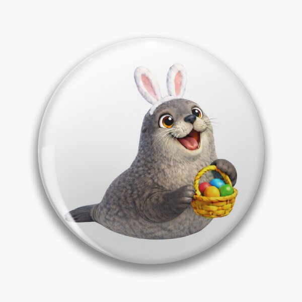 Item preview, Antarctic Fur Seal Easter Bunny designed and sold by Sillytoe.