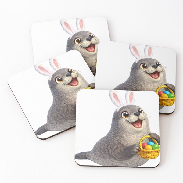 Item preview, Antarctic Fur Seal Easter Bunny designed and sold by Sillytoe.