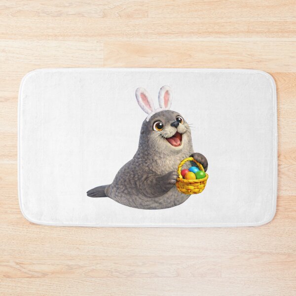 Item preview, Antarctic Fur Seal Easter Bunny designed and sold by Sillytoe.