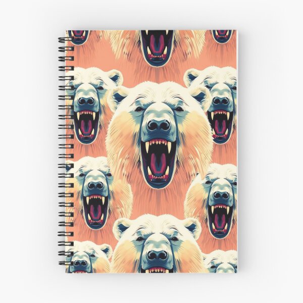Item preview, Roaring Polar Bear Pattern designed and sold by pUNKnown.