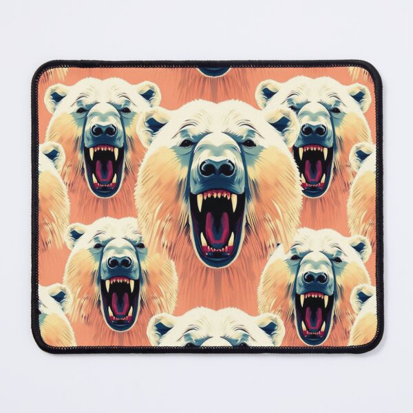 Item preview, Roaring Polar Bear Pattern designed and sold by pUNKnown.