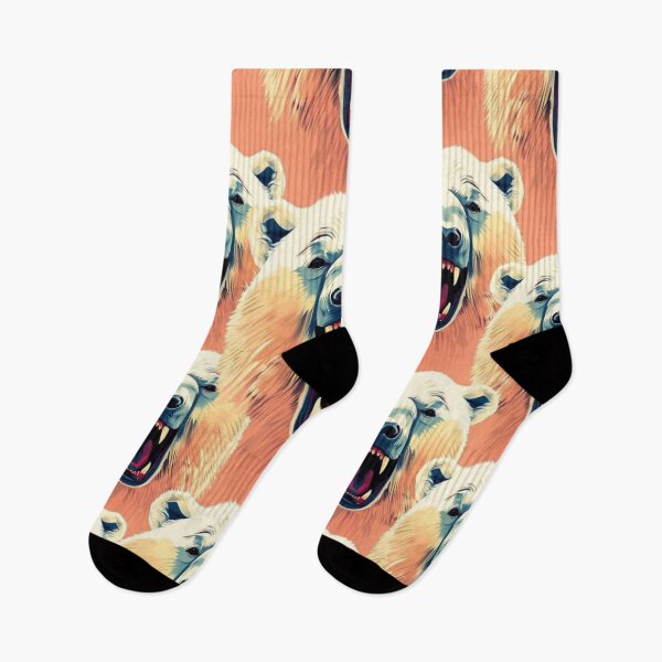 Item preview, Roaring Polar Bear Pattern designed and sold by pUNKnown.