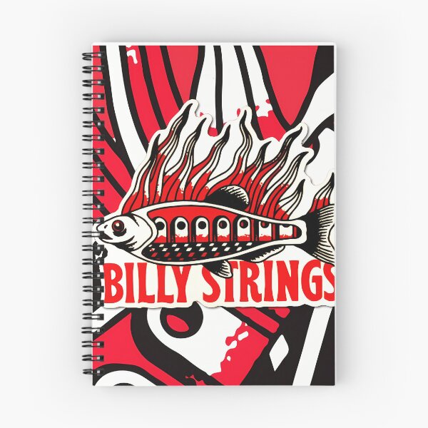 Item preview, Billy Strings Fire Fish Red And White designed and sold by DigbyG.