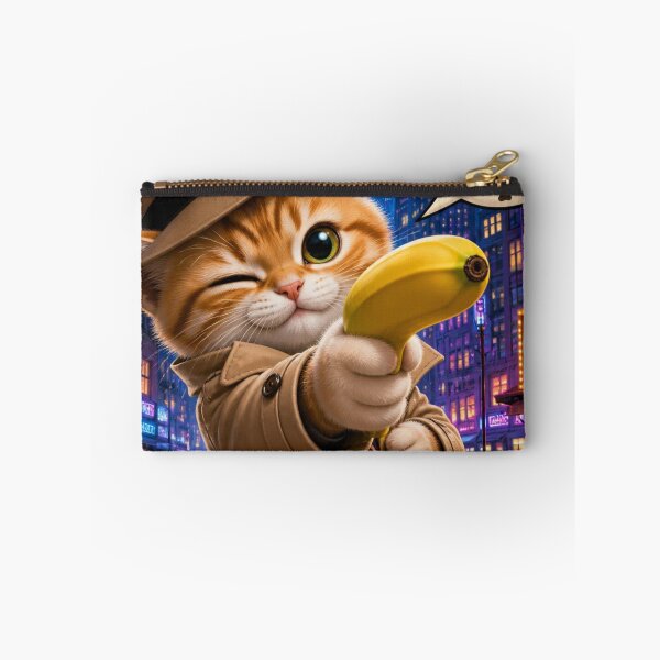 Item preview, Paws and Clues - Cute Detective Cat Winking designed and sold by SALVO180674.