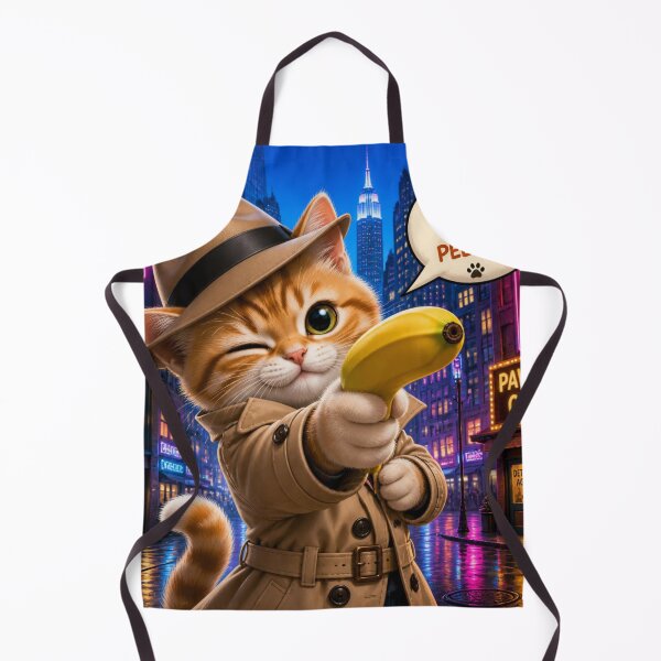Item preview, Paws and Clues - Cute Detective Cat Winking designed and sold by SALVO180674.
