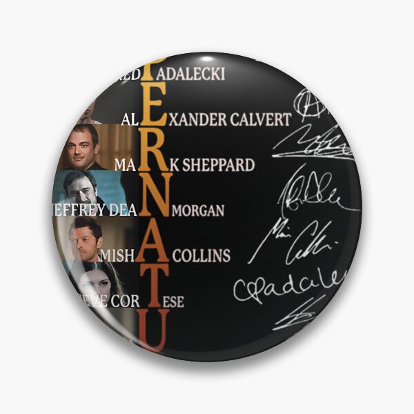 Item preview, Supernatural Full Cast Signed Movie Film Tv Series designed and sold by DanielReyes66.