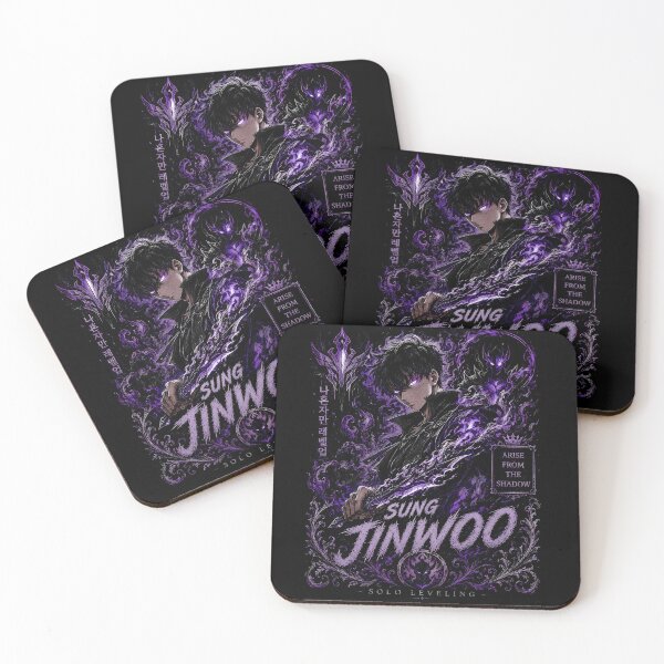 Item preview, Sung Jinwoo Solo Leveling Shadow Monarch Art designed and sold by SirLivy.