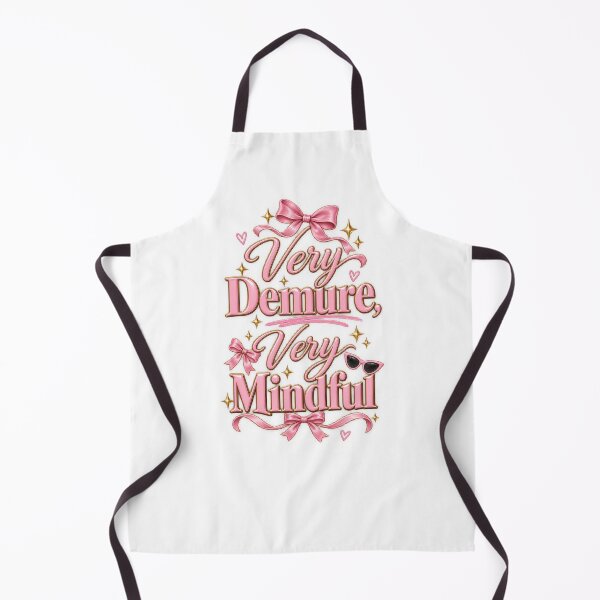Item preview, Very Demure Very Mindful Pink Glam Quote designed and sold by thebigleebowski.