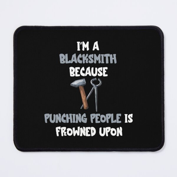 Item preview, Blacksmith Hammer Tongs Funny Occupation Humor designed and sold by vitoloda.