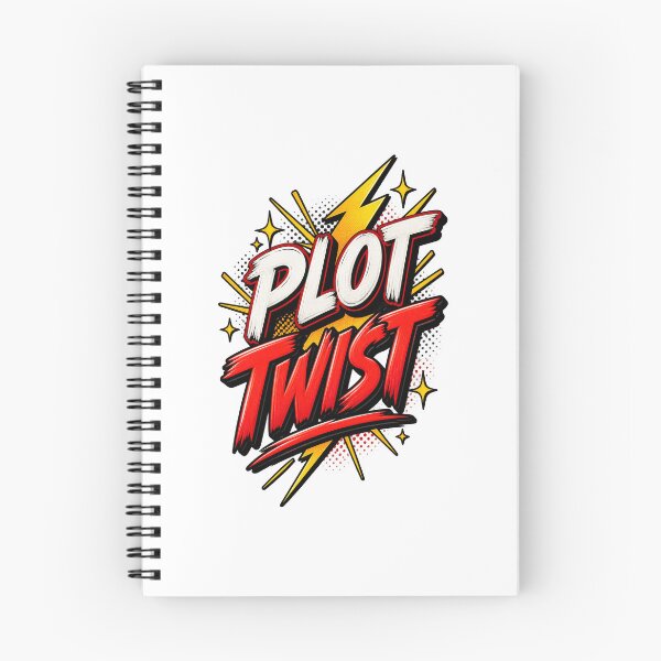 Item preview, Plot Twist Bold Comic Pop Culture Design designed and sold by thebigleebowski.
