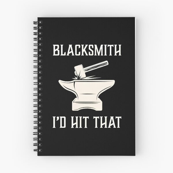 Item preview, Blacksmith I'd Hit That Anvil Hammer Funny designed and sold by morckdene.