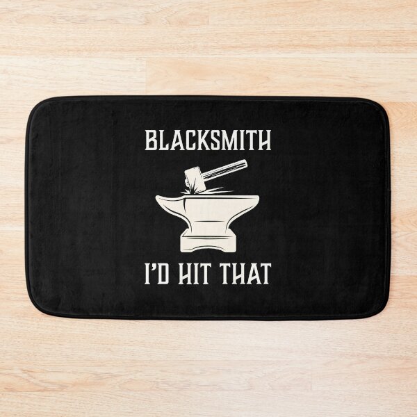 Item preview, Blacksmith I'd Hit That Anvil Hammer Funny designed and sold by morckdene.