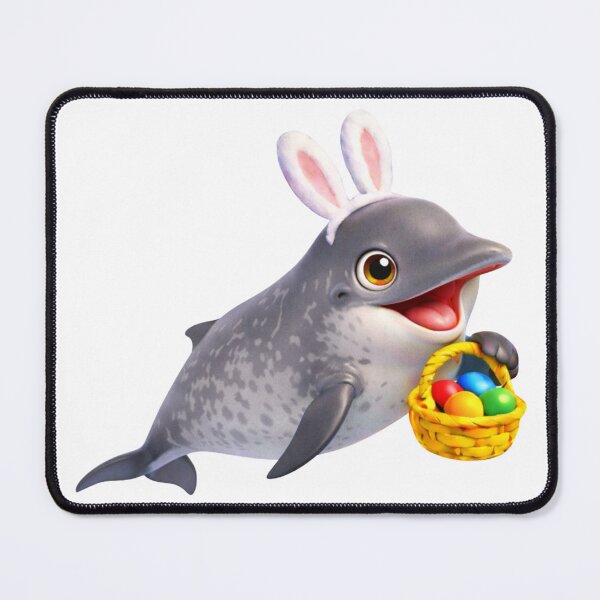Item preview, Baird’s Beaked Whale Easter Bunny designed and sold by Sillytoe.
